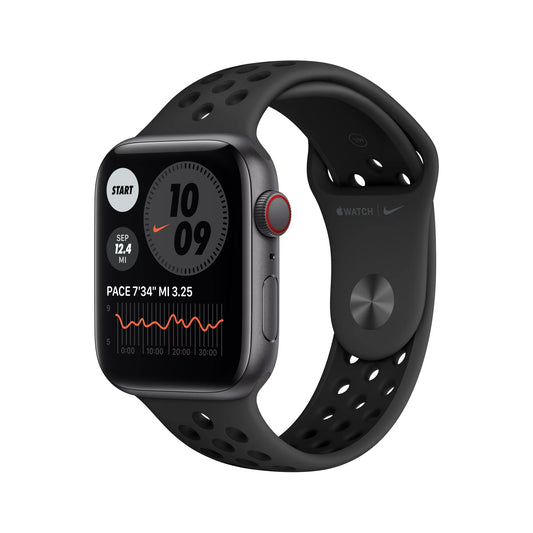 Watch 42W - Apple Nike SE (1st Gen) GPS, 44mm Aluminum Case Unisex Smartwatch