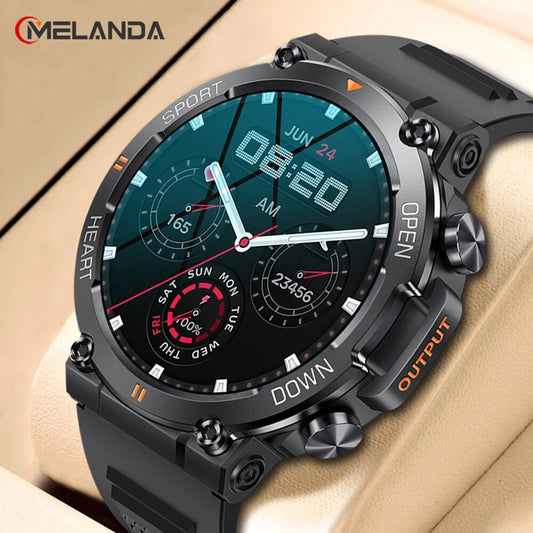 Watch 45E – Melanda HD Bluetooth Call Connected - Sports Fitness Android IOS Men´s Smartwatch